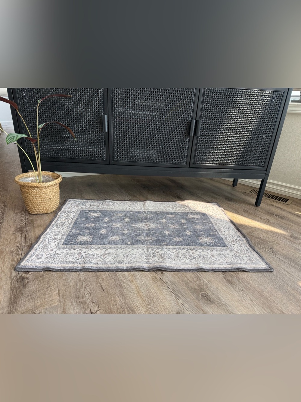 Ruggable Verena Dark Wood Flatwoven Rug